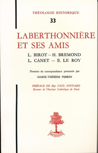 Emprunter Laberthonnière et ses amis livre
