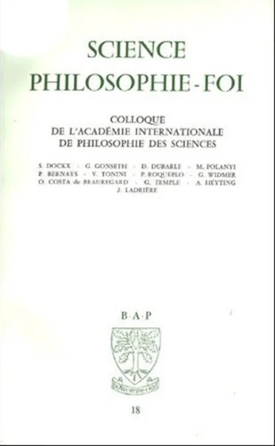 Emprunter Science, philosophie, foi livre
