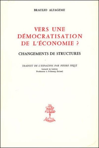 Emprunter Vers une démocratisation de l'économie ? livre