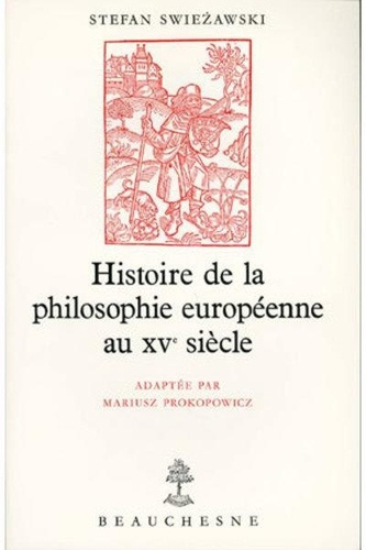 Emprunter Histoire de la philosophie européenne au XVe siècle livre