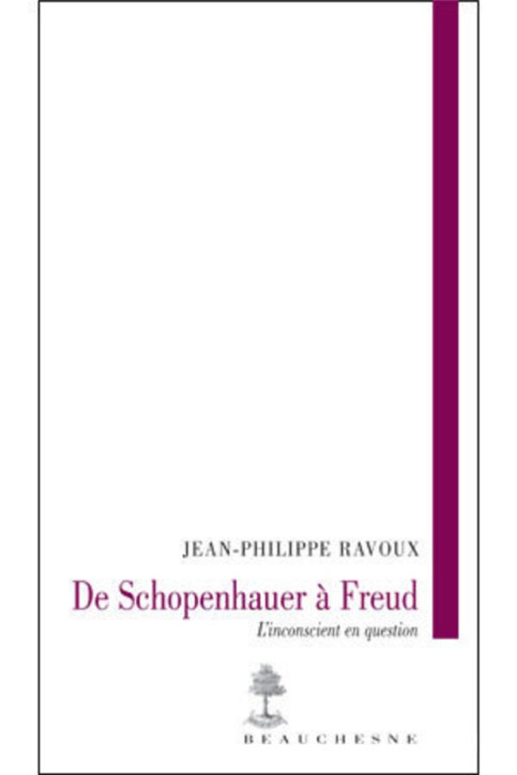 Emprunter De Schopenhauer à Freud. L'inconscient en question livre