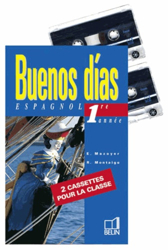Emprunter BUENOS DI AS - 1RE ANNEE - 2 CASSETTES CLASSE livre