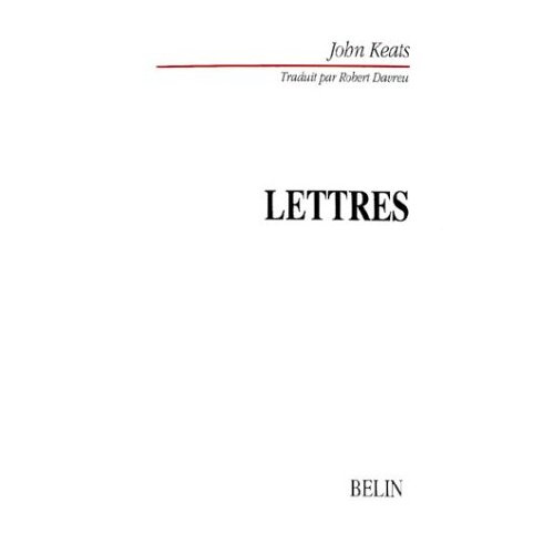 Emprunter Lettres livre
