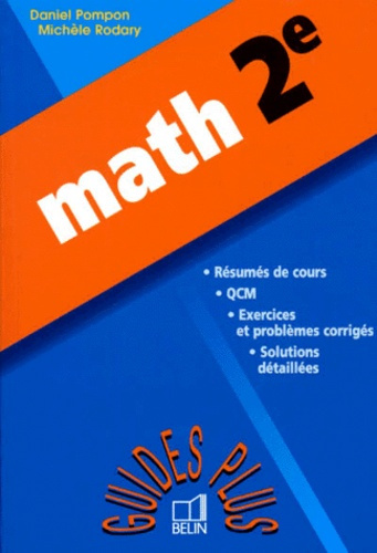 Emprunter MATH 2NDE GUIDE PLUS livre