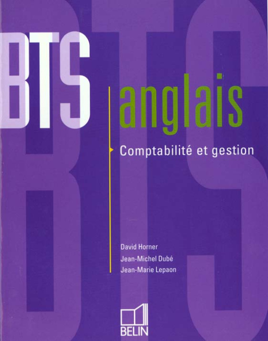 Emprunter BTS ANGLAIS - COMPTABILITE ET GESTION livre
