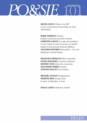 Emprunter POESIE N 101 livre