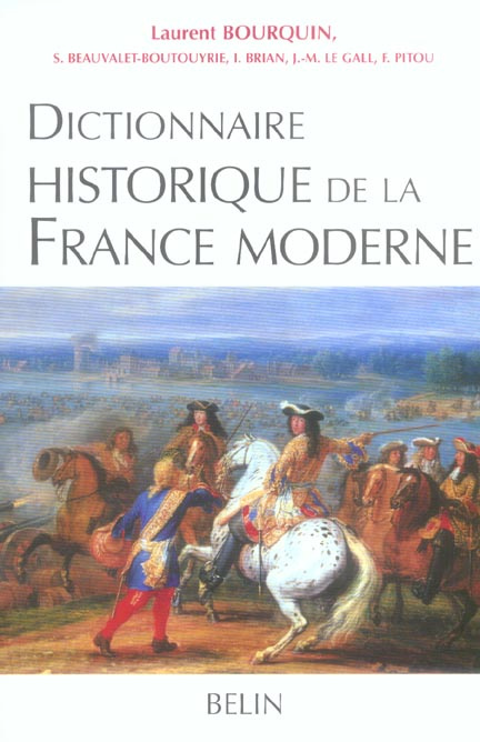 Emprunter Dictionnaire historique de la France moderne livre