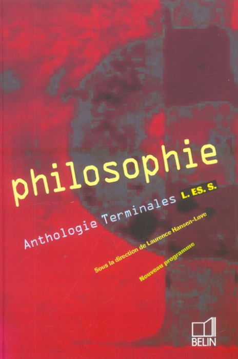 Emprunter Philosophie Anthologie Tles L-ES-S livre