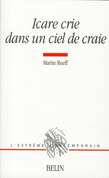 Emprunter Icare crie dans un ciel de craie livre