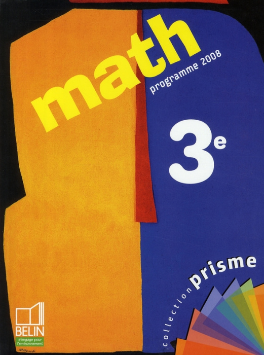 Emprunter Math 3e livre