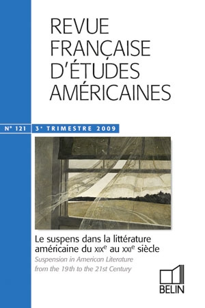 Emprunter Revue française d'études américaines N° 121, 3e trimestre 2009 : Le suspens dans la littérature amér livre