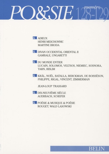 Emprunter POESIE N 128-129 livre