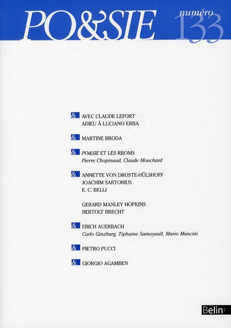 Emprunter Po&sie N° 133 livre