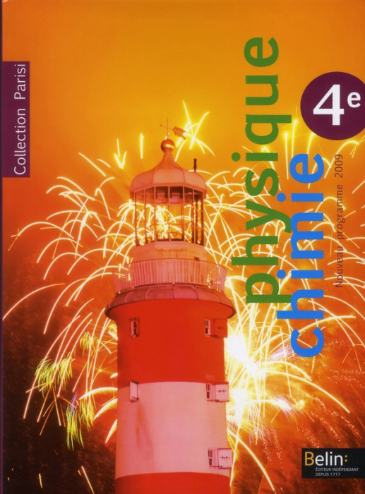 Emprunter Physique Chimie 4e Parisi. Nouveau programme 2009 livre