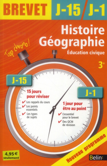 Emprunter Histoire Géographie Education civique 3e livre