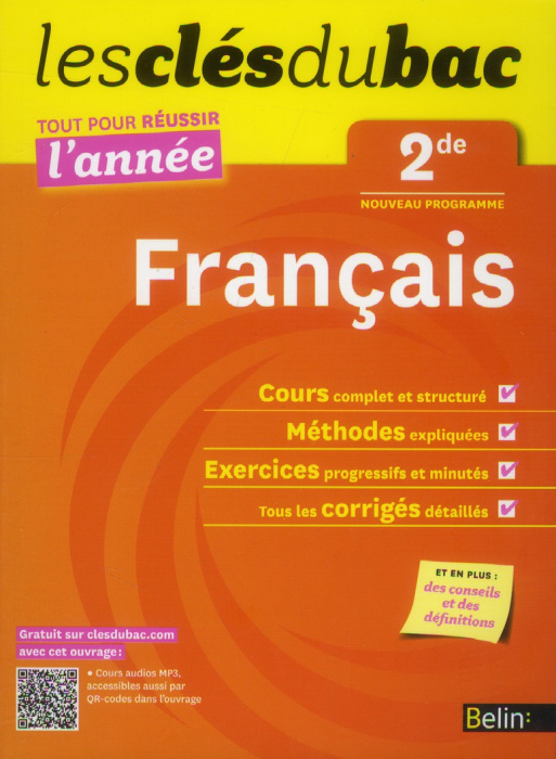 Emprunter CLES DU BAC TTE L'ANNEE FRANCAIS 2DE livre
