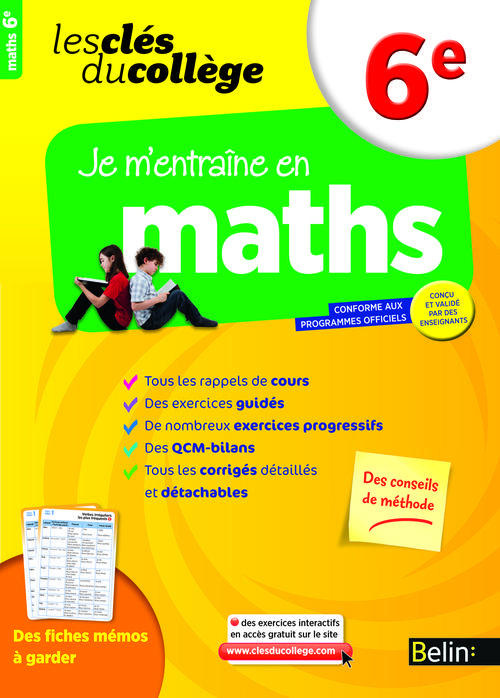 Emprunter Clés du collège - Maths 6e livre