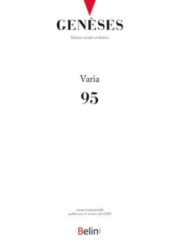 Emprunter Genèses n°95. Varia livre