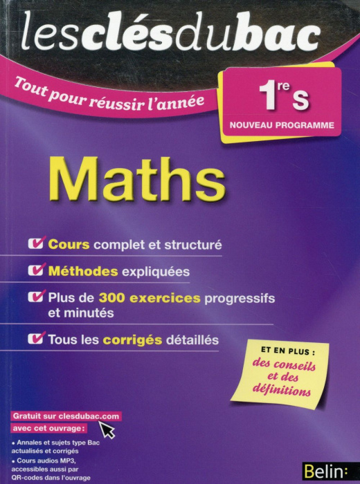 Emprunter Maths 1re S livre