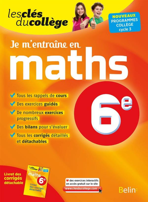Emprunter Je m'entraîne en maths 6e livre