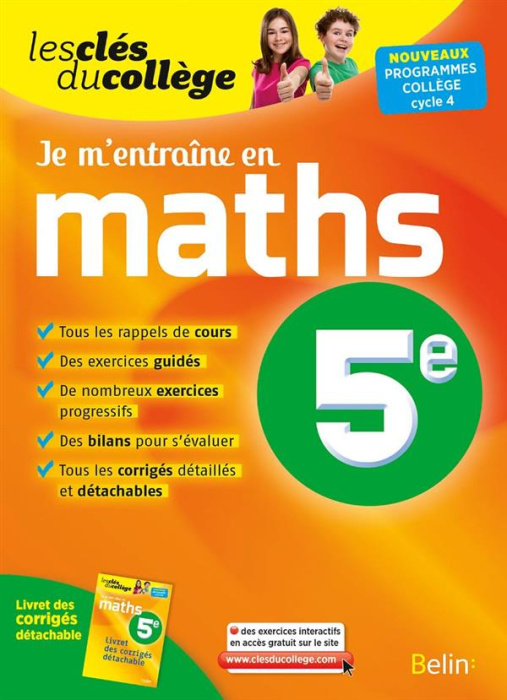Emprunter Je m'entraîne en maths 5e livre