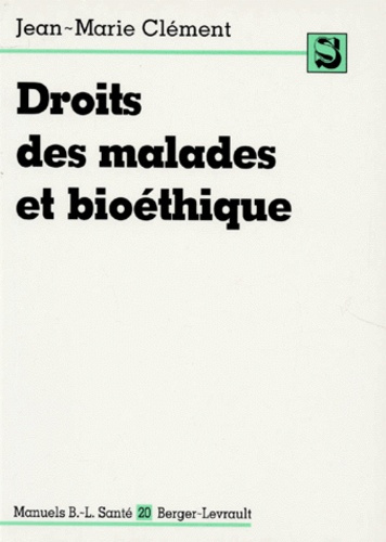 Emprunter DROIT DES MALADES ET BIOETHIQUES livre