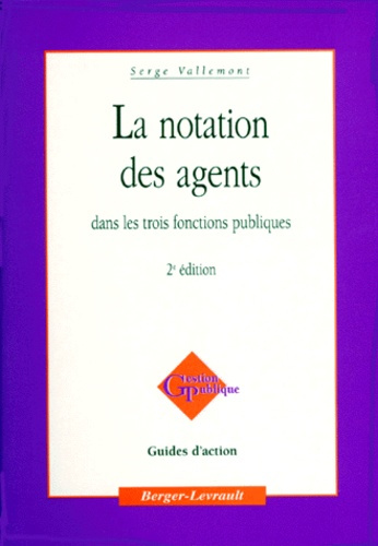 Emprunter NOTATION DES AGENTS NLLE EDITION livre