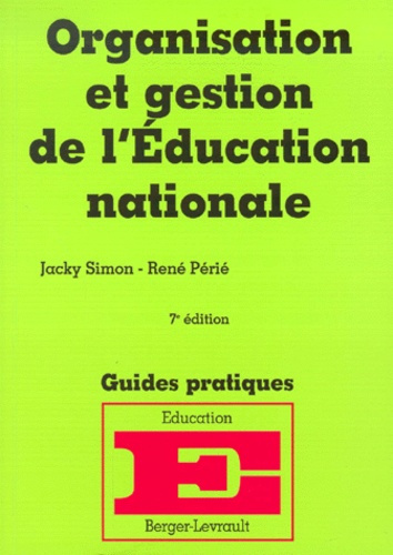 Emprunter ORGANISATION ET GESTION DE L'EDUCAT NAT 7E ED S301731 livre