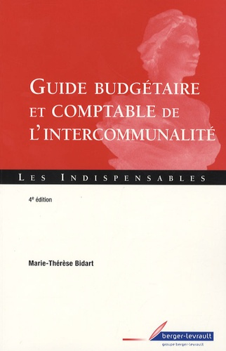 Emprunter GUIDE BUDGETAIRE ET COMPTABLE DE L'INTERCOMMUNALITE livre