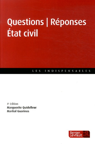 Emprunter Questions Réponses Etat civil. 4e édition livre