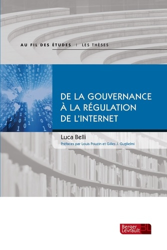 Emprunter De la gouvernance à la régulation de l'internet livre