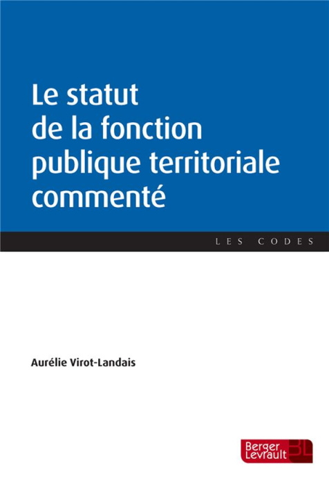 Emprunter Statut de la fonction publique territoriale commenté livre