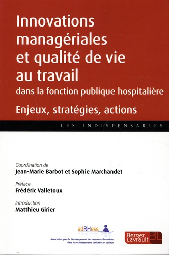 Emprunter Innovations managériales et qualité de vie au travail dans les établissements de la fonction publiqu livre