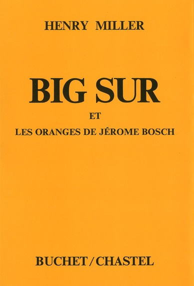 Emprunter Big Sur et les oranges de Jérome Bosch livre