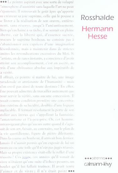 Emprunter Rosshalde livre