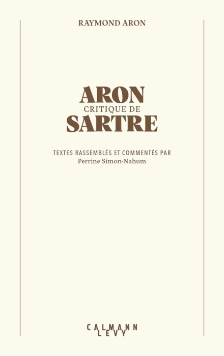 Emprunter Aron critique de Sartre livre
