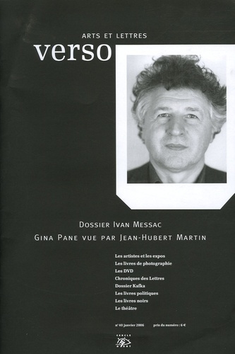 Emprunter Verso Arts et Lettres N° 40, Janvier 2006 : Ivan Messac livre