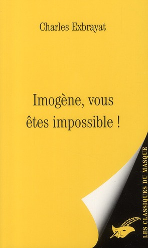 Emprunter Imogène, vous êtes impossible ! livre