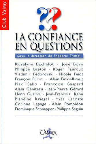 Emprunter LA CONFIANCE EN QUESTIONS livre