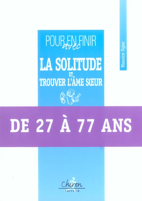Emprunter EN FINIR AVEC SOLITUDE TROUVER AME. livre