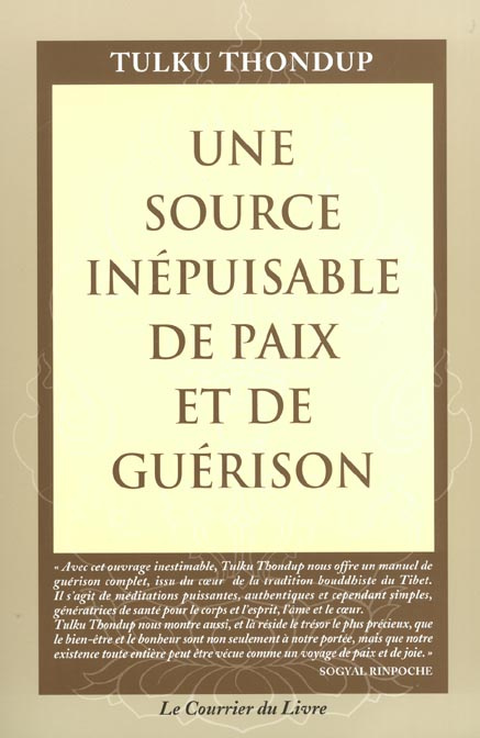 Emprunter Une source inépuisable de paix et de guérison livre