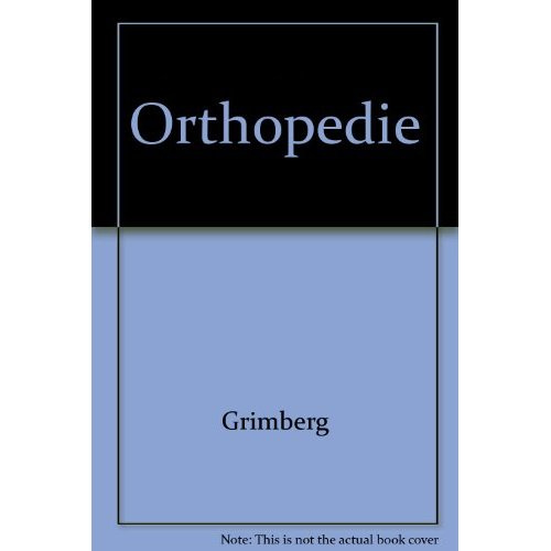 Emprunter ORTHOPEDIE livre