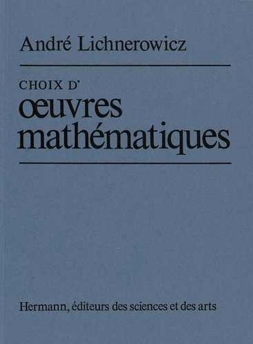 Emprunter CHOIX D'OEUVRES MATHEMATIQUES livre