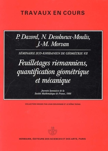 Emprunter Feuilletages riemanniens, quantification géométrique et mécanique. Journées lyonnaises de la Société livre
