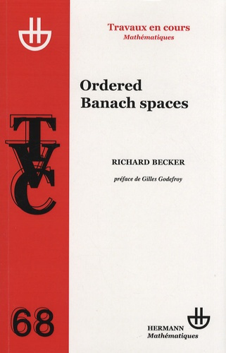 Emprunter Ordered Banach spaces livre
