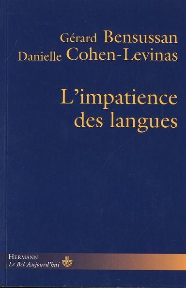 Emprunter L'impatience des langues livre
