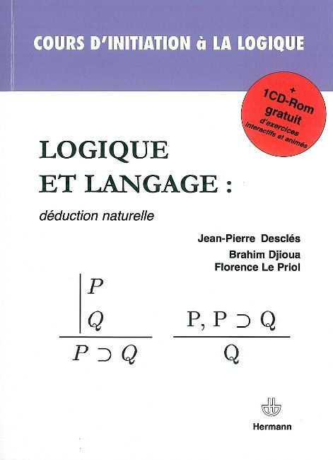 Emprunter Logique et langage : déduction naturelle livre