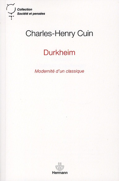 Emprunter Durkheim. Modernité d'un classique livre