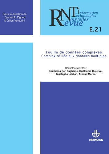Emprunter Revue des nouvelles technologies de l'information, n° E-21. Fouille de données complexes. Complexité livre