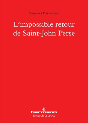 Emprunter L'impossible retour de Saint-John Perse livre